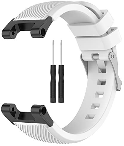 Cinturino Compatibile con Amazfit T-Rex/T-Rex Pro, Ricambio Regolabile in Silicone per Smartwatch, Metallo