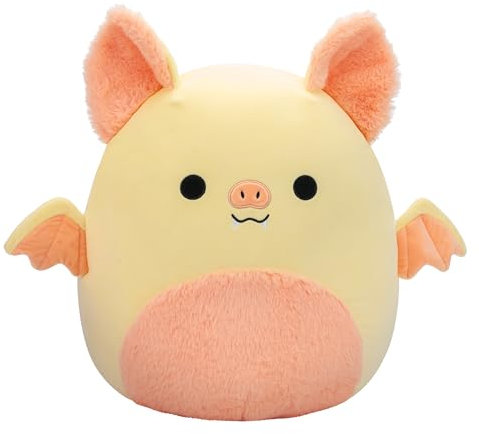Squishmallows 40 cm Meghan die Fledermaus mit kuscheligem Bauch - Ultraweiches offizielles Jazwares Plüsch