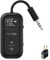 Lavales SafeFly Pro - Transmisor receptor de avión Bluetooth 5.3 Premium para 2 AirPods o auriculares, aptX Low Latency, Adaptador Bluetooth Audio 3,5 mm AUX con pantalla OLED para avión, TV, gimnasio