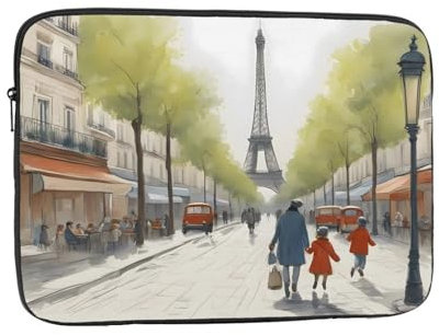 HYTTER Housse antichoc pour ordinateur portable 10 - Convient aux ordinateurs portables de 10 à 17 - Pour homme et femme - Voyage d'affaires, bureau