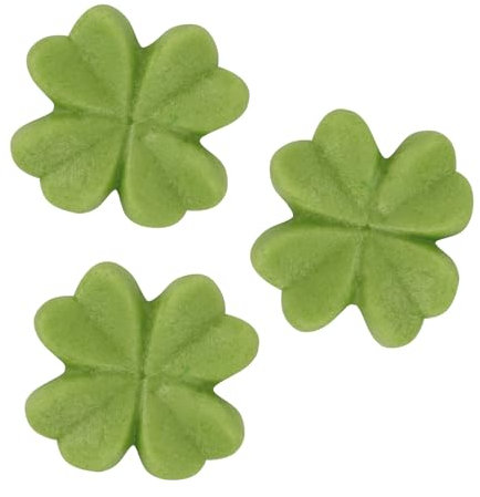 Günthart 100 Stück essbare Kleeblätter aus Marzipan, 1er Pack (1 x 243 gr)