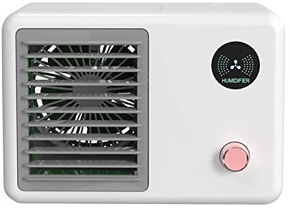 Refroidisseur d'air de bureau, climatiseur, ventilateur, brumisateur, portable, vert et blanc, pour la maison et le bureau