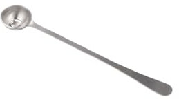 Stainless Steel Olive Spoon,Olive Strainer Spoons Long Handle Olive Scoop Jam Slotted Spoon with Drain Hole Pickle Spoons Jar Serving Tools