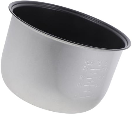 STOBAZA Olla Interior de Repuesto Olla Arrocera Revestimiento Antiadherente de Compatible con Cocinas Eléctricas Arroz Sopa y Pasteles