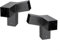 Kit per pergola con staffe, kit di staffe per pergola sul tetto, kit di staffe di estensione per montaggio a parete del tetto, staffe a 1-3 vie con hardware per pergola esterna da 10 x 10 cm (sinistra