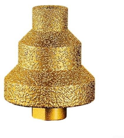 Broca escalonada profesional para madera y metal con fresa de flauta recta, tamaños de 20/35/50 mm con rosca M10 para un corte suave y preciso (modelo estándar)