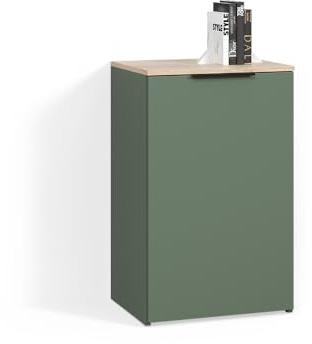 Livinity Kommode Piave Grün | mit Regal