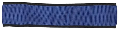 Rollstuhl Beingurt 67x10,3x0,5cm aus Mesh für Tägliche Mobilität Blau | Beinhalterungsband für Rollstuhlfahrer, Atmungsaktive Wadenauflage, Einfache Montage und Mehr