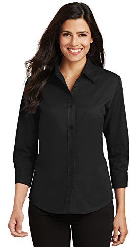 Port Authority NEW Ladies 3/4-Sleeve Easy Care Shirt. L612