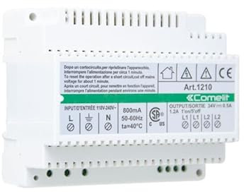 Comelit Immotec - Comelit Immotec - 1210 - ALIMENTATION 2 FILS BUS INTeGR