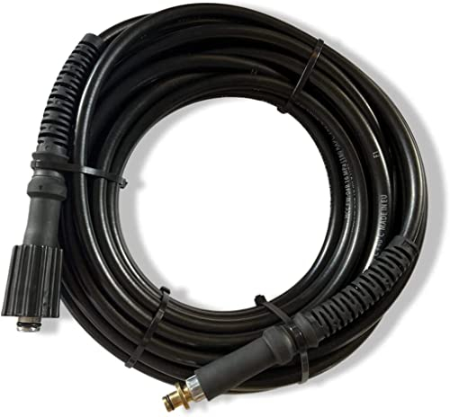 Tuyau haute pression pour Kärcher comme 6.390-463.0 6.390-463 63904630 CPE HDR – Raccord raccord raccord 10 mm : filetage intérieur M22 x 1,5 – Jusqu'à 40 °C et 160 bar – Taille au choix (longueur 5