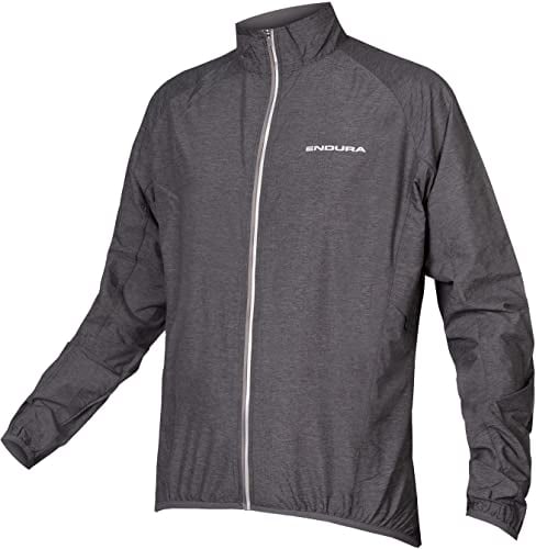 Endura Pakajak Softshell Fahrradjacken für Herren, Schwarz, XL