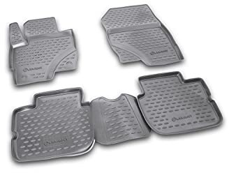 Element Gummimatten Passgenaue Fußmatten MITS Colt 3D-11/2008-4tlg