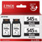 ATOPINK 545 XL Schwarz, PG-545XL Kompatibel für Canon Druckerpatronen 545, für Pixma MG2550s MG2555s MG2950 MG3050 MG2450 MG3053, TR4500 TR4551 TR4550, TS3150 TS3151, iP2850, MX490 MX495 (2er-Pack)