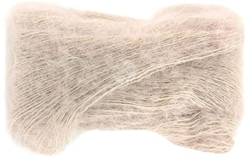 LANA GROSSA Setasuri | Feines Lace-Garn aus Suri-Alpakafasern mit Seide | Handstrickgarn aus 69% Alpaka (Suri) & 31% Seide | 25g Wolle zum Stricken & Häkeln | 212m Garn FB21