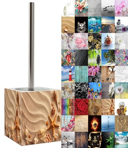 Sanilo WC Bürste, viele schöne Klobürsten zur Auswahl, hochwertige Qualität, Elegantes Design (Sanibel)