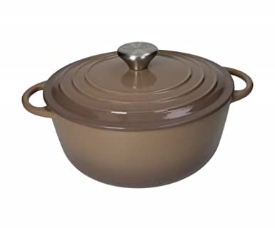 Casseruola Cocotte Tortora Ghisa Smaltata Capacità 4 Lt