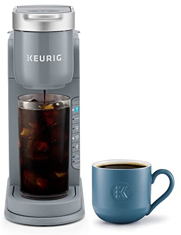 ZASTION Keurig K-Iced Single Serve Coffee Maker, Gray