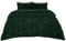 Brentfords Green Fleece Bedding Single, Teddy Fleece Christmas Duvet Covers Bed Sets Ultra Soft Warm Comfy Cosy Winter Bedding with Pillowcases Single Duvet Set
