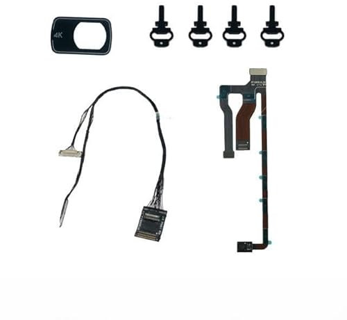 INLIMA For DJI MINI 2 Original Gimbal Camera Part - 3 in 1 Flexible Flat Cable/PTZ Cable/Test Tool/Empty Gimbal/Rubber/Lens Glass/Cap Cover For DJI MINI 2 Drone accessories (Color : 1 full set)