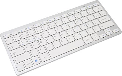 Dpofirs Multi-Device Slim Portable Wireless 3.0 Keyboard, 11 Kind of Language 78 Keys Ultra Slim Keyboard for Mac// (Portuguese)
