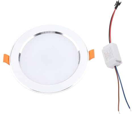 Sluffs Deckenleuchten, Bewegungsmelder-Einbauleuchte, Automatischer Deckenlichtschalter, LED 5/7 W Sensor-Deckeneinbauleuchte, Bewegungsmelderleuchte Für Den Menschlichen Körper, AC85-265 V(7W)