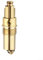 A1112 Bonde de rechange pour lavabo et baignoire - Facile à installer - Convient pour les lavabos standard - Construction en laiton robuste (1 pièce)