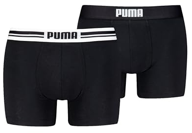 PUMA Herren Men Everyday Placed Logo Boxers Men Everyday Placed Logo Boxers (2er Pack)