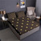 Buohwiwe 3D Spannbettlaken 90x200 Punkte Bettlaken Weiches Atmungsaktiv Spannbetttücher Punkte Mikrofaser Spannbetttuch Tiefe Tasche 30 cm Mit 2 Kissenbezügen 80x80 cm aaa3082