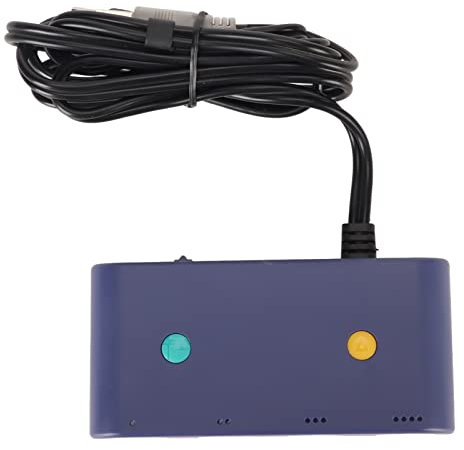 Sxhlseller Adaptador de controlador GC, convertidor 3 en 1 para conmutador WiiU PC con cable de 150 cm, conmutador USB portátil WiiU PC con adaptador de 4 puertos
