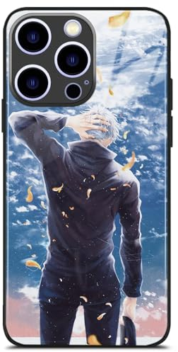 Generic JJK Manga Smartphone-Hülle nach Maß, Angesagter Anime-Schutzhülle (Satoru Gojo,für iPhone 15 Pro)