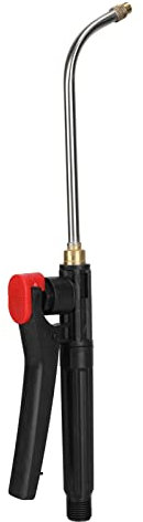 Profi Gartensprüher, Trigger Sprüh Gießstab, Metall Gartenbrause, Gartenschlauch Spritzpistole, Blumenbewässerungsstab G3/8 Außengewinde für Gartenschlauch, Auto, Rasen