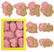 Juego de Cortadores de Galletas de Halloween, 8 Piezas Cortadores de Galletas 3D Presionables para Halloween, Moldes Galletas Plástico Murciélago Fantasma Calabaza Cráneo para Fiesta