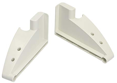 LUTH Premium Profi Parts Halter links und rechts für Flaschenfach Türfach unten kompatibel mit Liebherr 9097208 und 9097207 in Kühlschrank