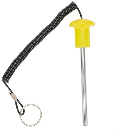 Pin magnético de apilamiento de peso, pin magnético de liberación rápida, pin de repuesto magnético, para cinturón de accesorios de fitness (M8 x 125 mm)