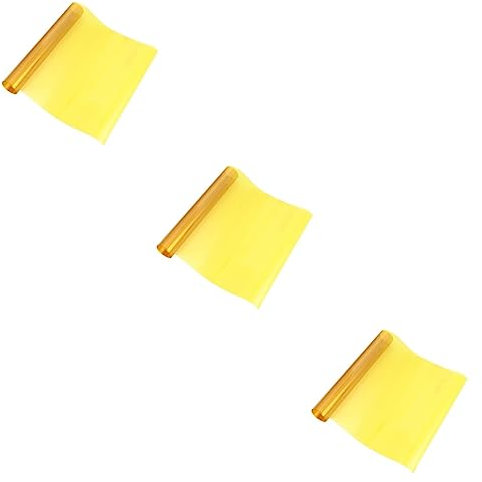 KICHOUSE 3pcs Color Filter Light Gel Sheet for Photography and Video Colored Overlays for Effects for Stage Event and Studio Use