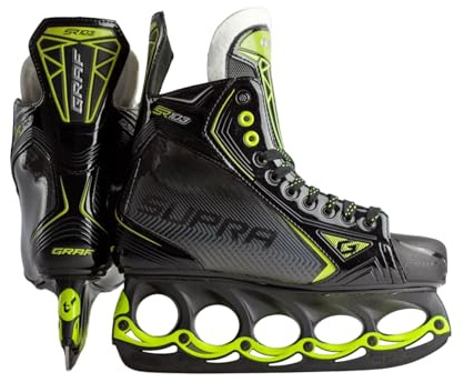 tblade Schlittschuhe Graf 103/V5 mit t-Blade Kufen Eihockey Schlittschuh (46)