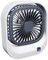 Ventilador De Escritorio Pequeño - Ventilador De Refrigeración Cuadrado USB Silencioso Con Inclinación Ajustable | Ventilador Personal De Escritorio USB Recargable Para Estudiantes De Verano Uso
