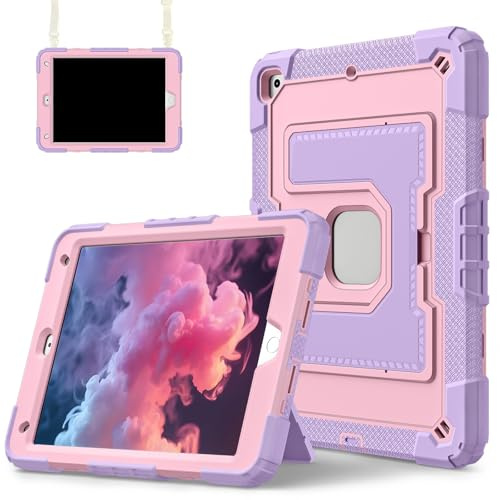 OWSIHNZBF Vergilbungsfreie Tablet-Hülle for iPad 11th Gen (A16) 11 2025 & 10th 10.9 2022 Shockproof Heavy Duty Case,Tri-Layer Rugged Hard PC Bumper Kickstand Protective Cover(H)