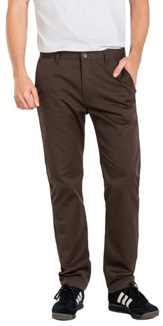 Reell Metro Flex Chino – Elegante Stoffhose mit Stretch für Herren – Regular Straight Fit Chinohose für Business & Freizeit – Atmungsaktive Herrenhose aus Baumwoll-Mix