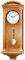 JVD N9317.3 Wanduhr Quarz mit Pendel Holz Eiche Farben Pendeluhr mit Melodie