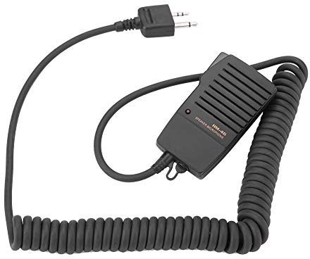 VBESTLIFE HM-46 Microfono con Altoparlante Portatile per IC-V8 V82 V85 IC-T2H T8A 2AT E90 W32A Radio