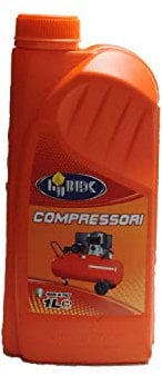 Lubex Olio Speciale per tutti i compressori lubrificati ad Olio 1 litro Made in Italy Alta qualità
