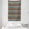 ABAKUHAUS Boho Wandteppich und Tagesdecke, Form-Muster aus Weiches Mikrofaser Stoff Waschbar ohne Verblassen Digitaldruck, 140 x 230 cm, Braun Weiß