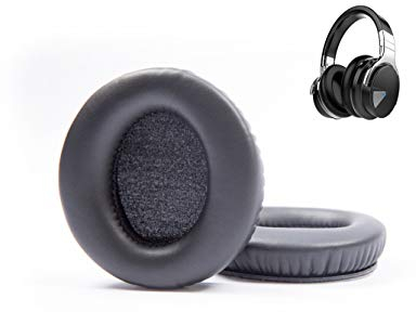 Damex Headphone Ear Pads Replacement Cushion for cowin E7、E7 PRO (Black)
