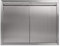 Jie Jin Doppel-Outdoor-Küchentür, 66 cm B × 61 cm H, BBQ-Zugangstür, 304 Edelstahl, für Innen- und Außenbereich, Schrank, Grillinsel 26x24
