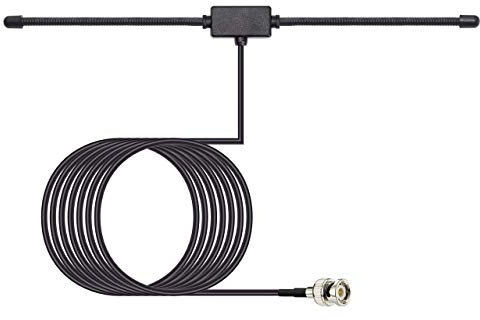 Bingfu Polizei-Funkscanner-Antenne 20-1300MHz BNC-Stecker Dipolantenne für Auto Ham Amateurfunk Mobile Scanner Kompatibel mit Uniden Bearcat Whistler Radio Shack