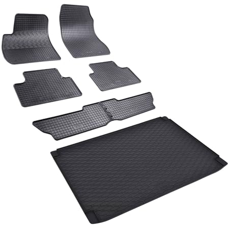 ilTappetoAuto by Fabbri 3-902006-149B-425093 - Passgenaue Gummi-Fußmatten für Innenraum und Kofferraum kompatibel mit Opel Zafira C