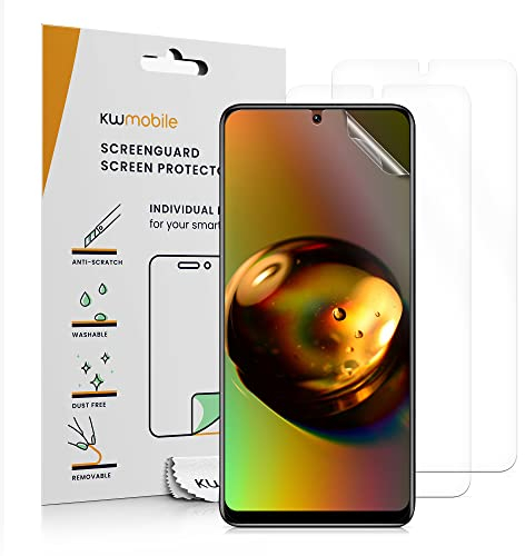 kwmobile 3X Folie matt kompatibel mit Xiaomi Redmi Note 11 Pro/Note 11 Pro (5G) / Note 12 Pro (4G) - Displayschutzfolie Schutzfolie - Displayschutz Displayfolie entspiegelt