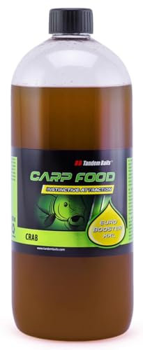 Tandem Baits Karpfen Futter Angelfutter Dip Für Boilies Karpfenboilies Attraktor Euro Booster XXL 1 L Krabbe